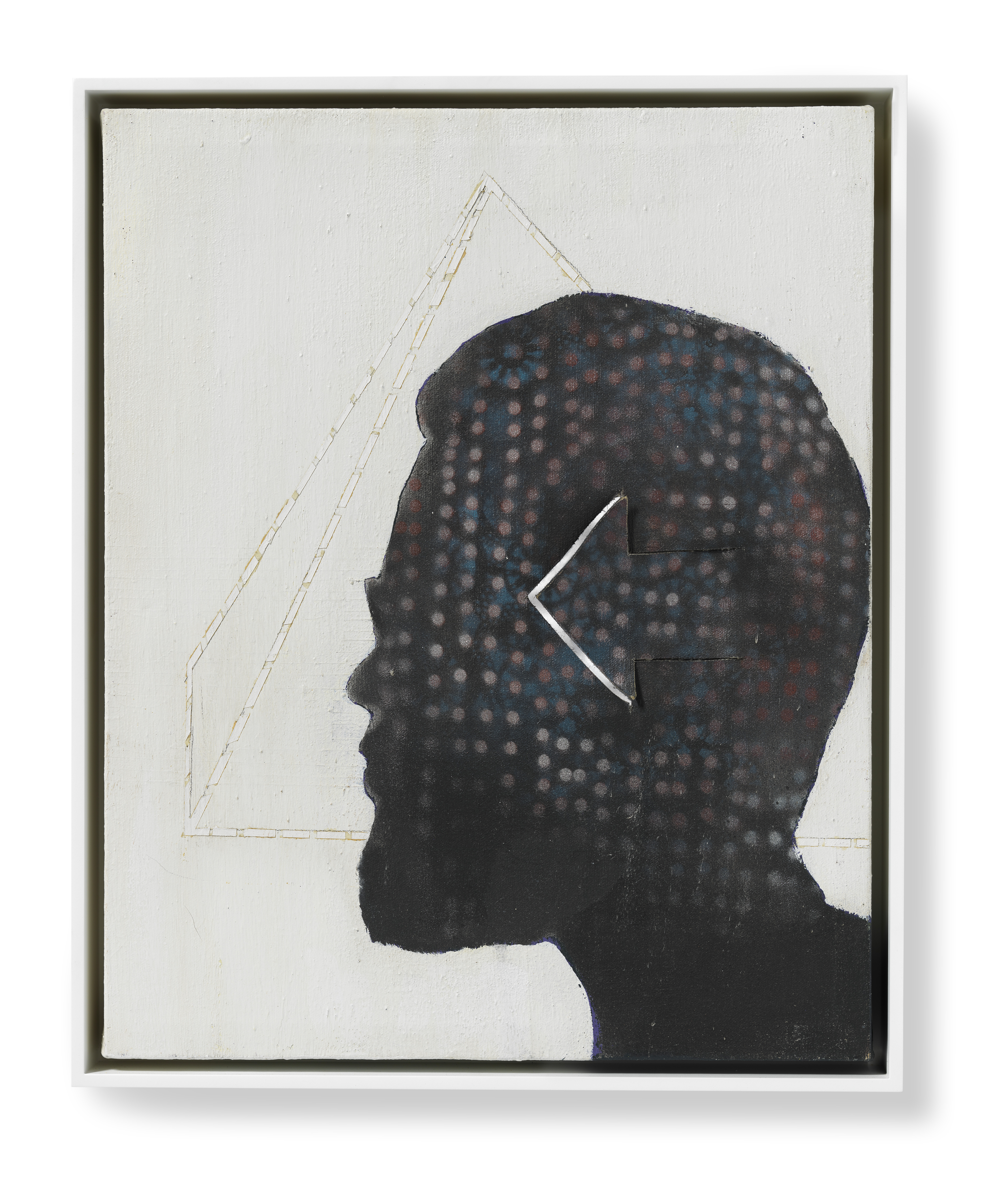 a black and white artwork by Alonzo Davis